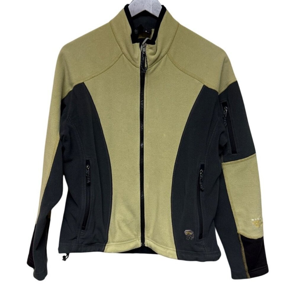Mountain Hardware Women's Jacket Polartec Fleece Full Zip Hiking Outdoors Size 8